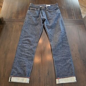 Gustin The 1968 Raw Selvedge Denim Jeans Size 34